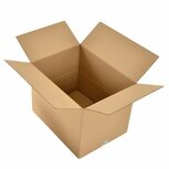 Amerikaanse vouwdozen C golf, collomoduul 292x192x111mm Halve pallet Amerikaanse vouwdozen C golf, collomoduul 292x192x111mm Halve pallet